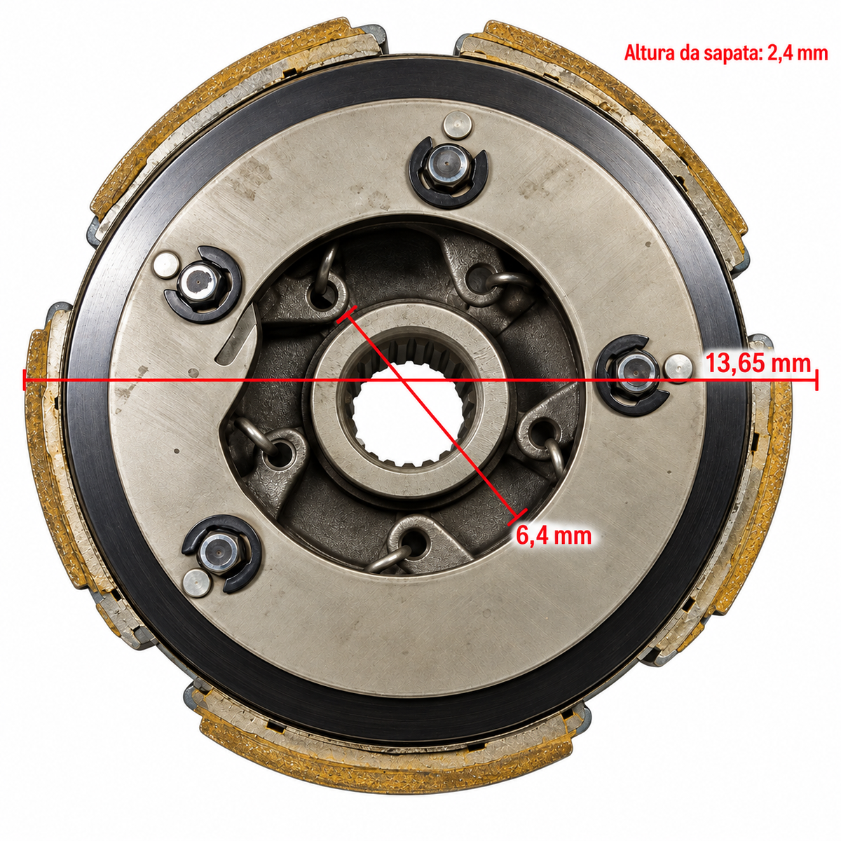 Embreagem Unidirecional com Rolamento Quadriciclos Atvs de 400 a 700 Hisun