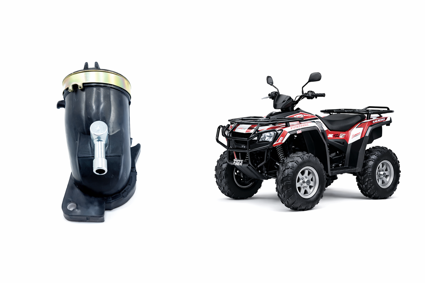 Coletor de Admissão Quadriciclos Atvs Quadrilander 300 Acellera