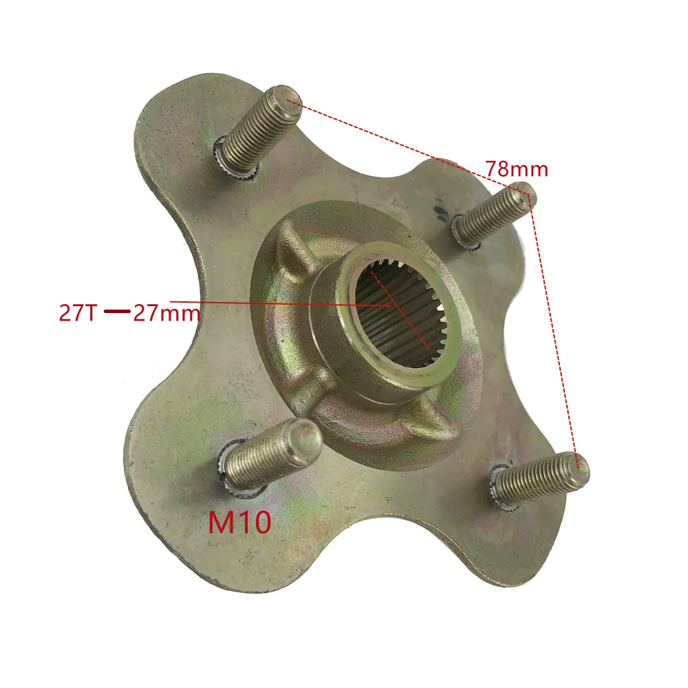 Cubo De Roda Quadriciclos Atvs Montez 250 Traxx/ Jianshe 250