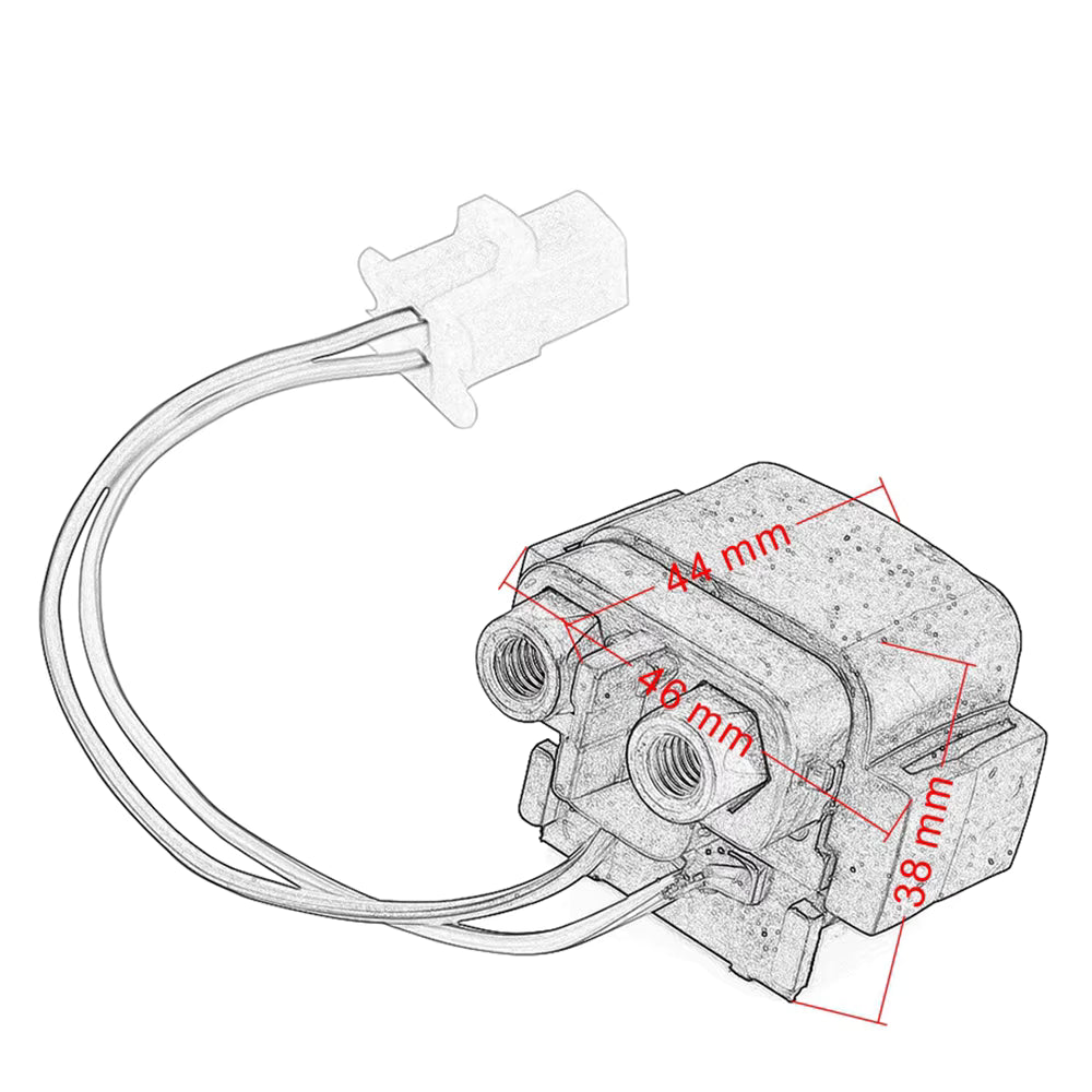 Rele de Partida Quadriciclos Atvs Grizzly 80/ 125 Yamaha