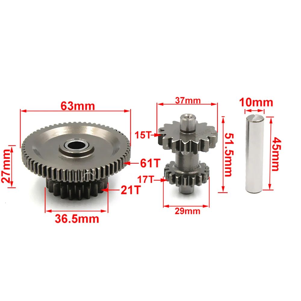 Engrenagem Dupla Partida Motos E Quadriciclos Atvs 200/ 250