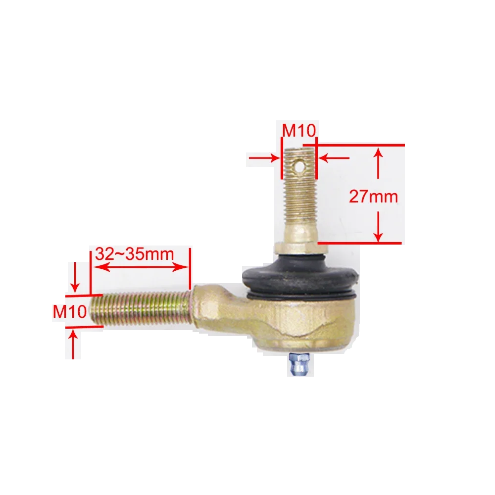 Terminal Direção (M10-M10) Quadriciclos Atvs 200 Shineray