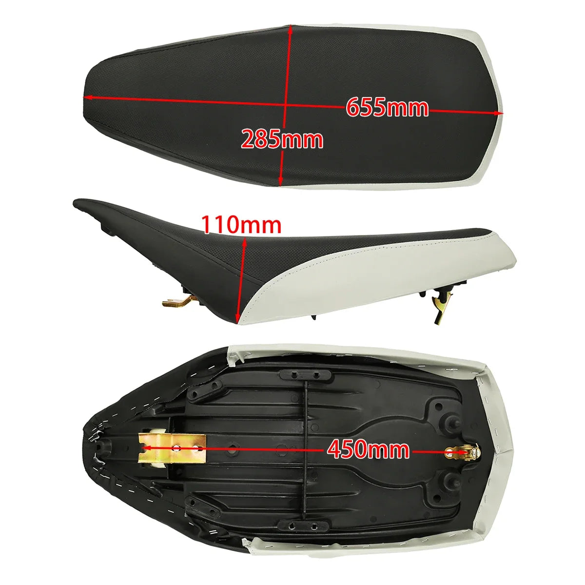 Banco (Assento) Quadriciclos Atvs 110cc Á 250cc