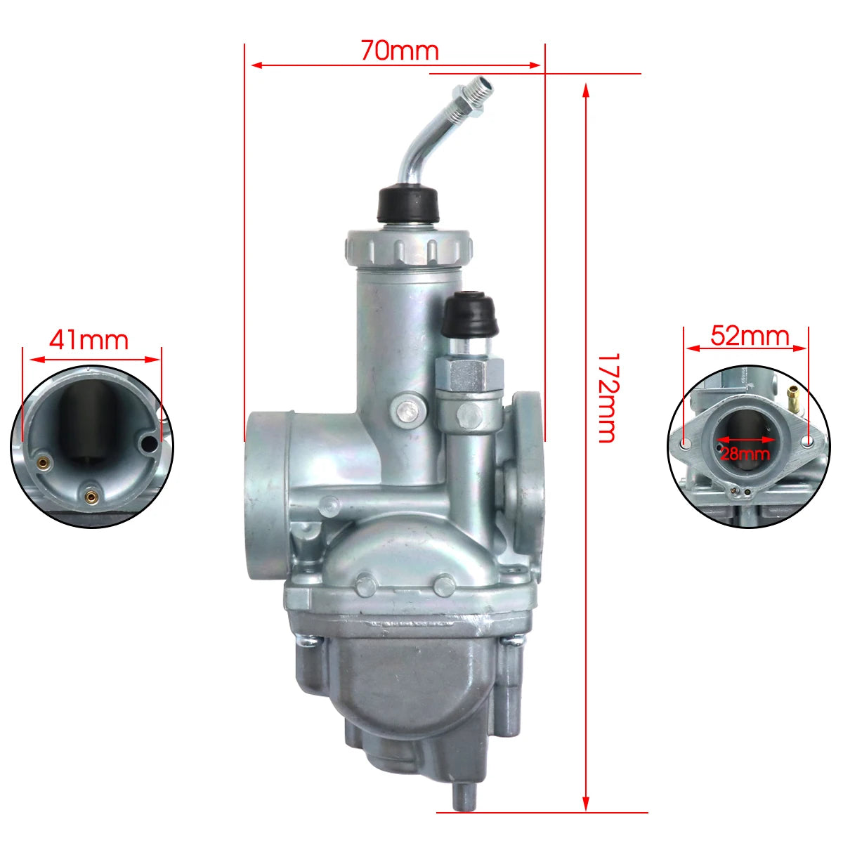 Carburador Completo Quadriciclos Atvs Grizzly/ Breeze 125 Yamaha