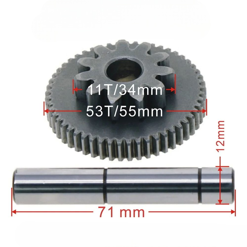 Engrenagem Dupla Partida 11/53D Quadriciclos Atvs Predator 300 Xterrain