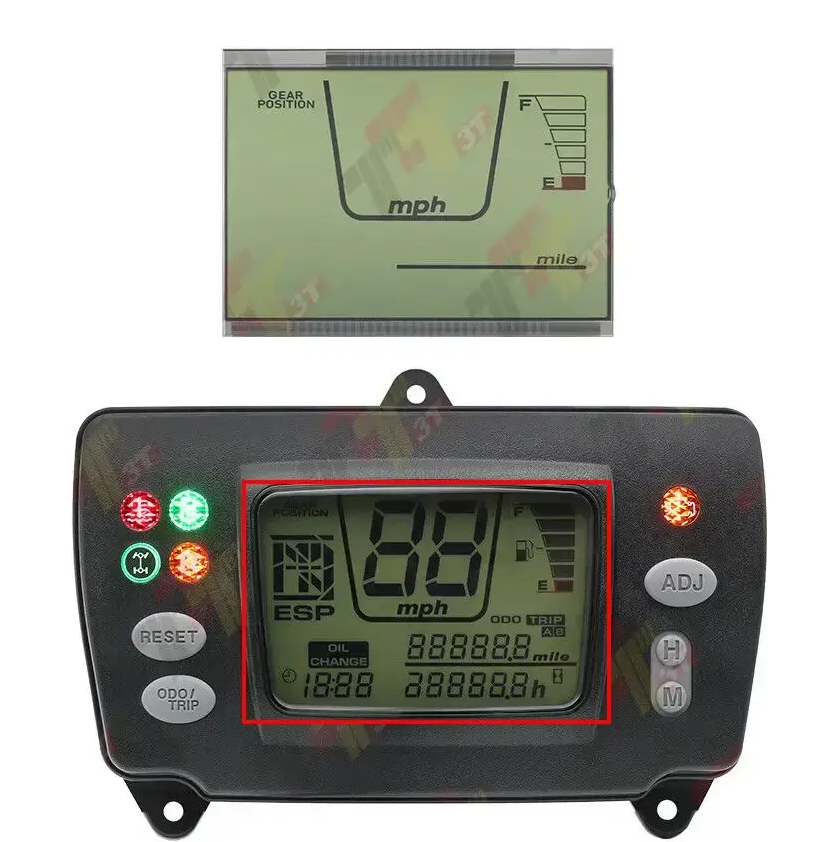 Painel Digital Quadriciclos Atvs Rincon 680 06/14 Honda