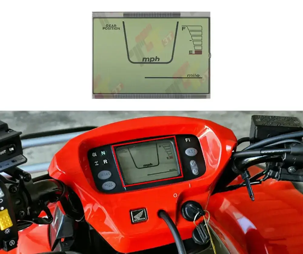 Painel Digital Quadriciclos Atvs Rincon 680 06/14 Honda