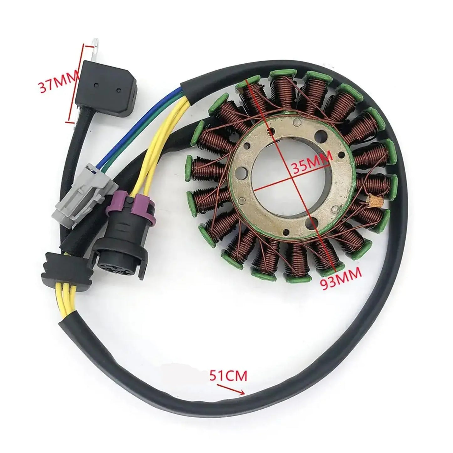 Estator (93mm) Quadriciclos Atvs Predator 300 Xterrain