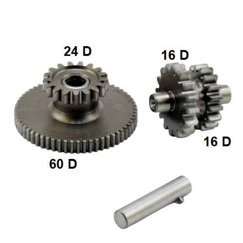 Kit Engrenagens Dupla Partida De 200 E 250