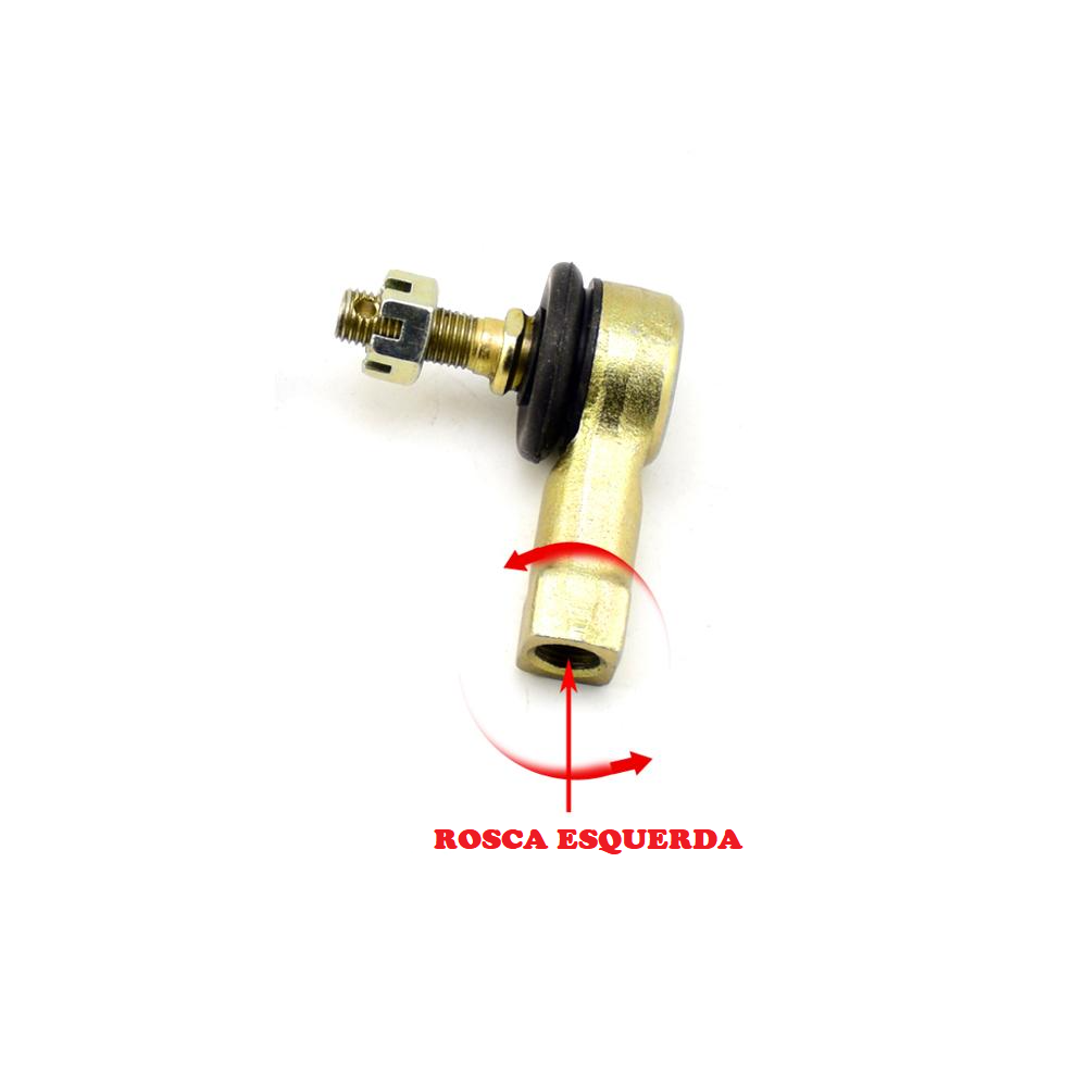 Terminal Direção 10mm/12mm (Par) Quadriciclos Atvs Fourtrax De 200 Á 680 Honda