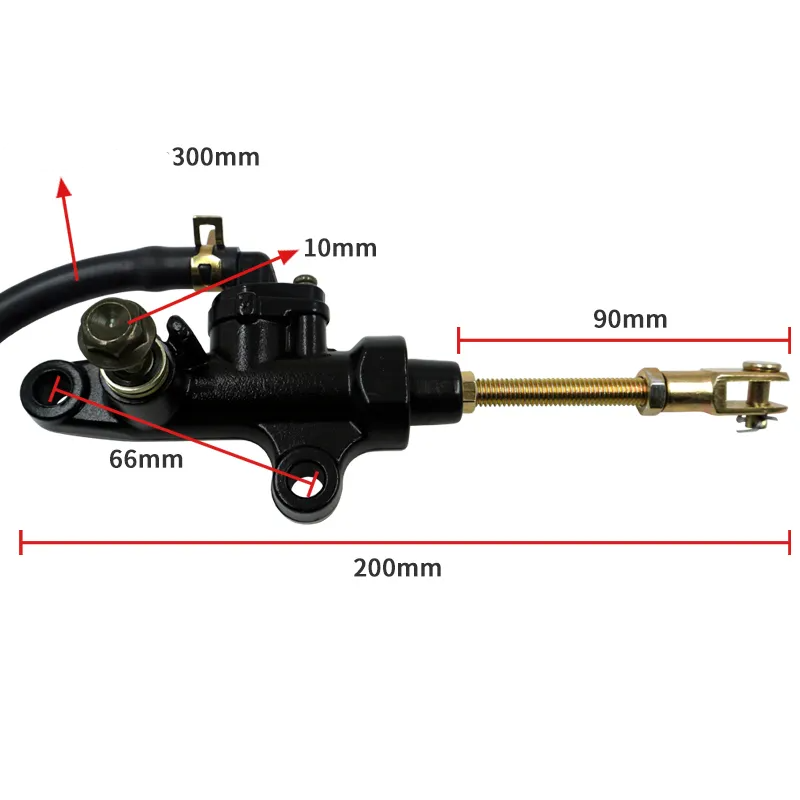 Cilindro Mestre De Freio Traseiro (Burrinho) Quadriciclos Atvs Yfz/Yfm 350 Yamaha