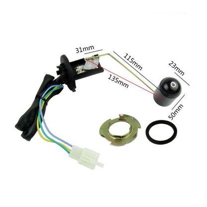 Medidor Tanque Combustível (Boia Tanque) Scooter 150 Garini