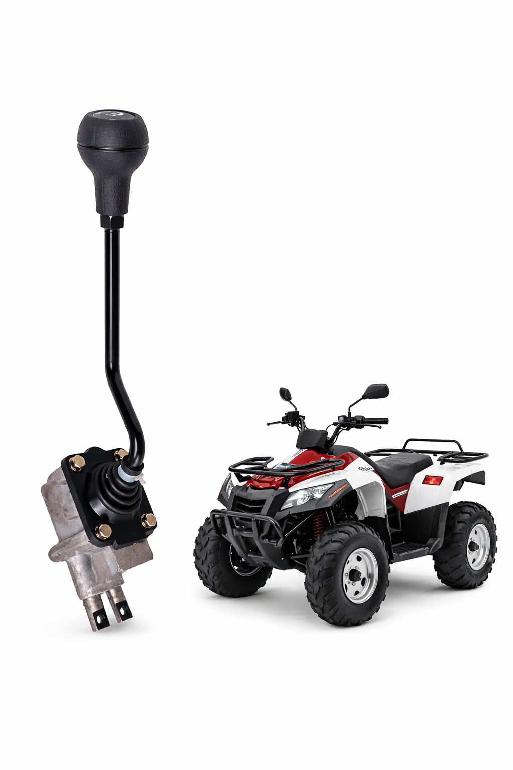 Conjunto da Alavanca do Cambio Quadriciclos Atvs Quadrilander 300 Acellera