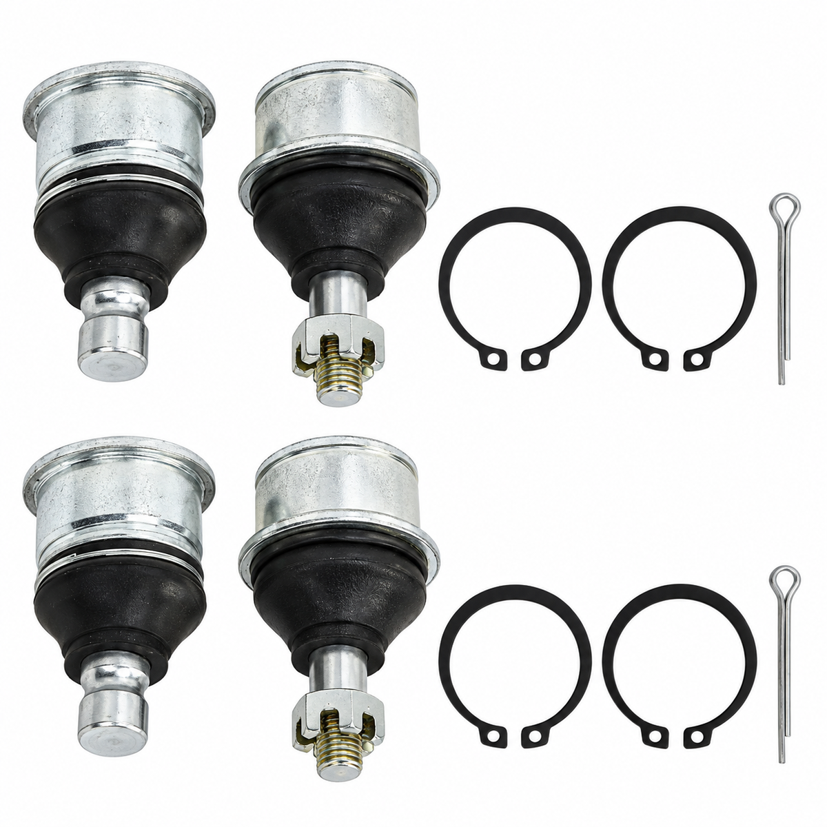 Pivô Superior e Inferior da Suspenção (04 Peças) Quadriciclos Atvs Snarler AT6 L  570 Segway