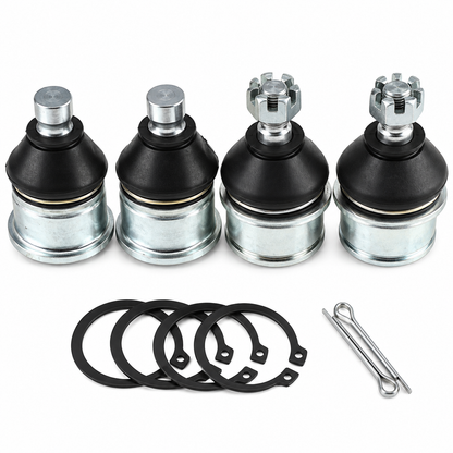 Pivô Superior e Inferior da Suspenção (04 Peças) Quadriciclos Atvs Snarler AT6 L  570 Segway