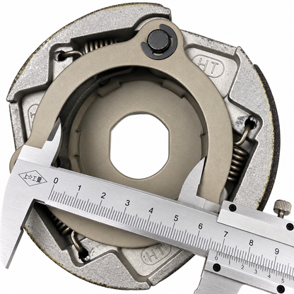 Embreagem Tras. (Disco C/ Sapatas) 133mm Quadriciclos Atvs De 250 E 300