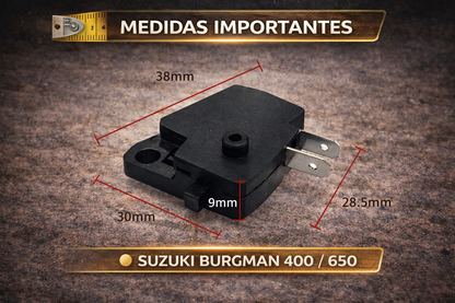 Interruptor De Freio Dianteiro E Traseiro Scooter Burgman 400/ 650 Suzuki