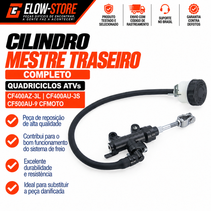 Cilindro Mestre Traseiro Completo Quadriciclos Atvs CF400AZ-3L CF400AU-3S CF500AU-9 CFmoto