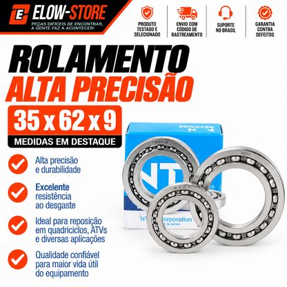 Rolamento 35x62x9 Alta Precisão