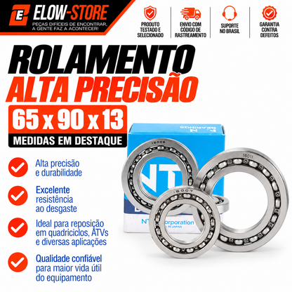 Rolamento 65x90x13 Alta Precisão