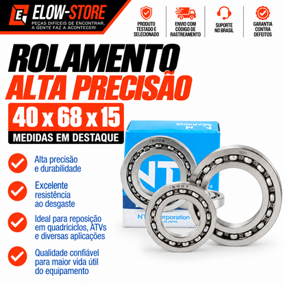 Rolamento 40x68x15 Alta Precisão