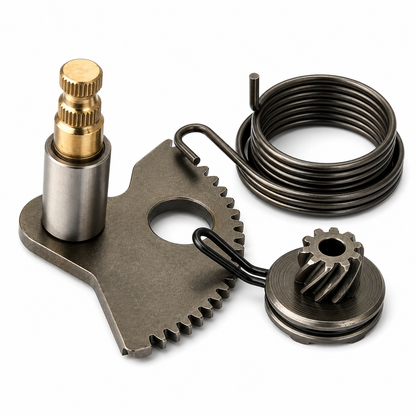 Eixo Pedal, Engrenagem L. Esq. e Mola da Partida Scooter Neo 115 Yamaha