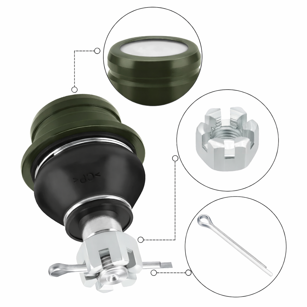 Pivô De Direção (4 Pçs.) Quadriciclos Atvs KingQuad LTA-450/ LTA-700/ LTA-750 Suzuki