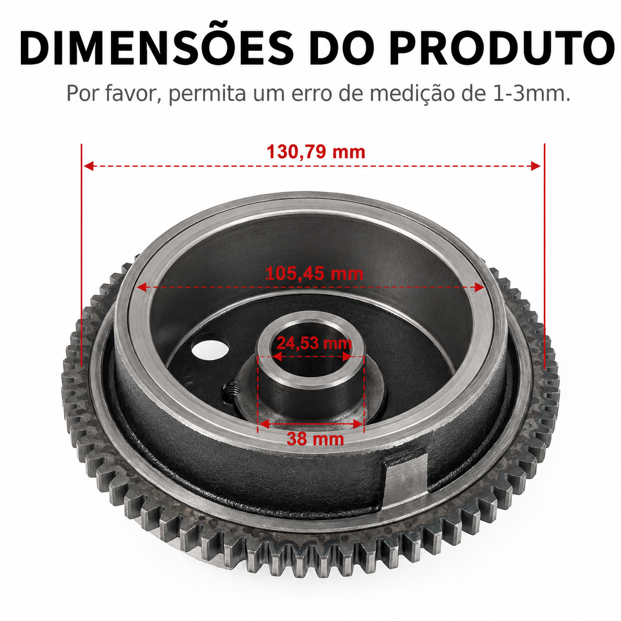 Rotor do Volante do Estator do Magneto Scrambler/ Sportsman 400 Polaris