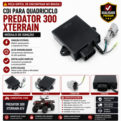 CDI Quadriciclo ATV Predator 300 XTerrain