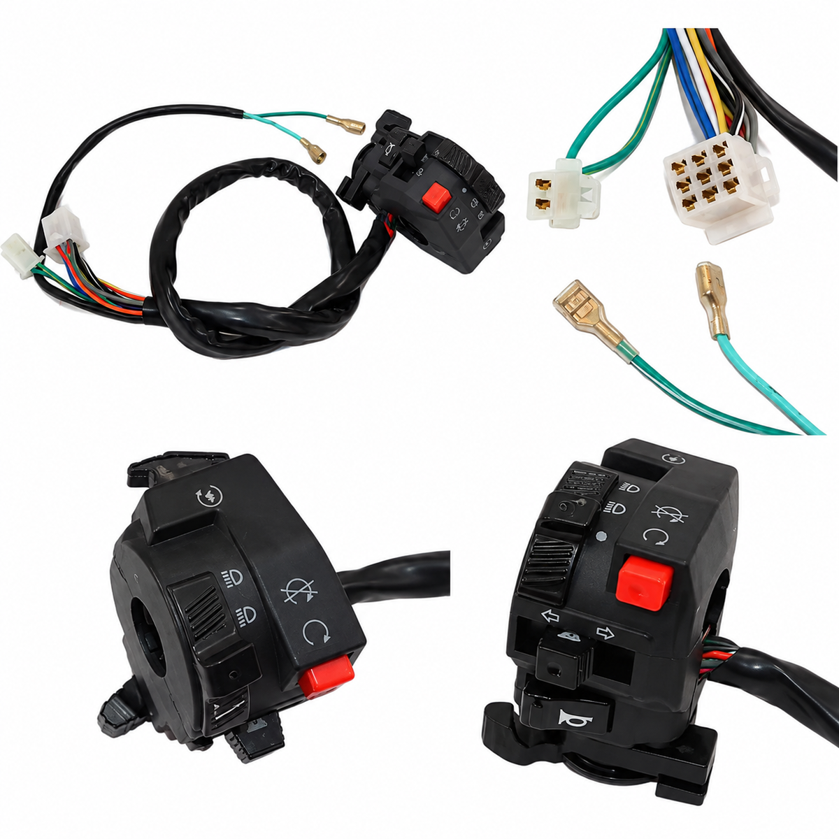 Conjunto de Interruptor Quadriciclos Atvs de 110cc a 250cc