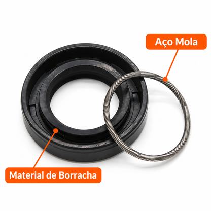 Retentor 25x40x7 Para Transmissão de Quadriciclos Atvs