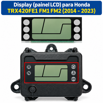 Painel Digital Quadriciclos Atvs Fourtrax TRX 420 Honda