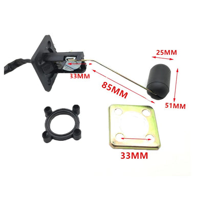 Medidor Tanque Combustível (Boia) Scooters De 125/ 150cc