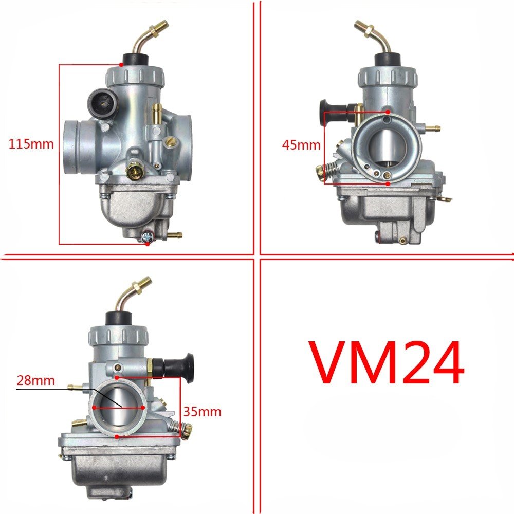 Carburador Completo Vm24 Dt 125 Yamaha