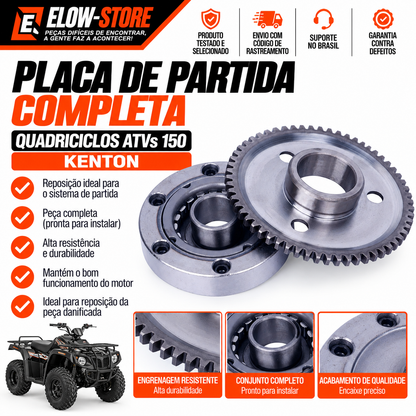 Placa de Partida Completa Quadriciclos Atvs 150 Kenton