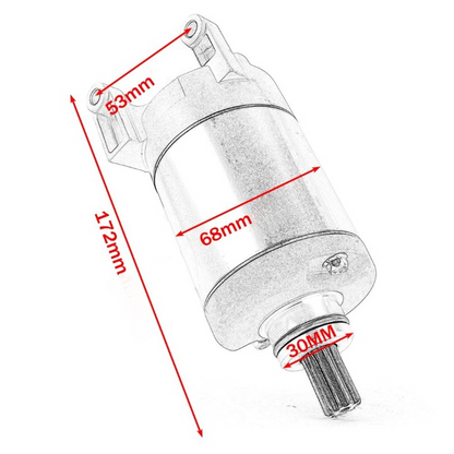 Motor Partida Quadriciclos Atvs Ram Canyon/ Thrasher 503/500/520/Rr Smc
