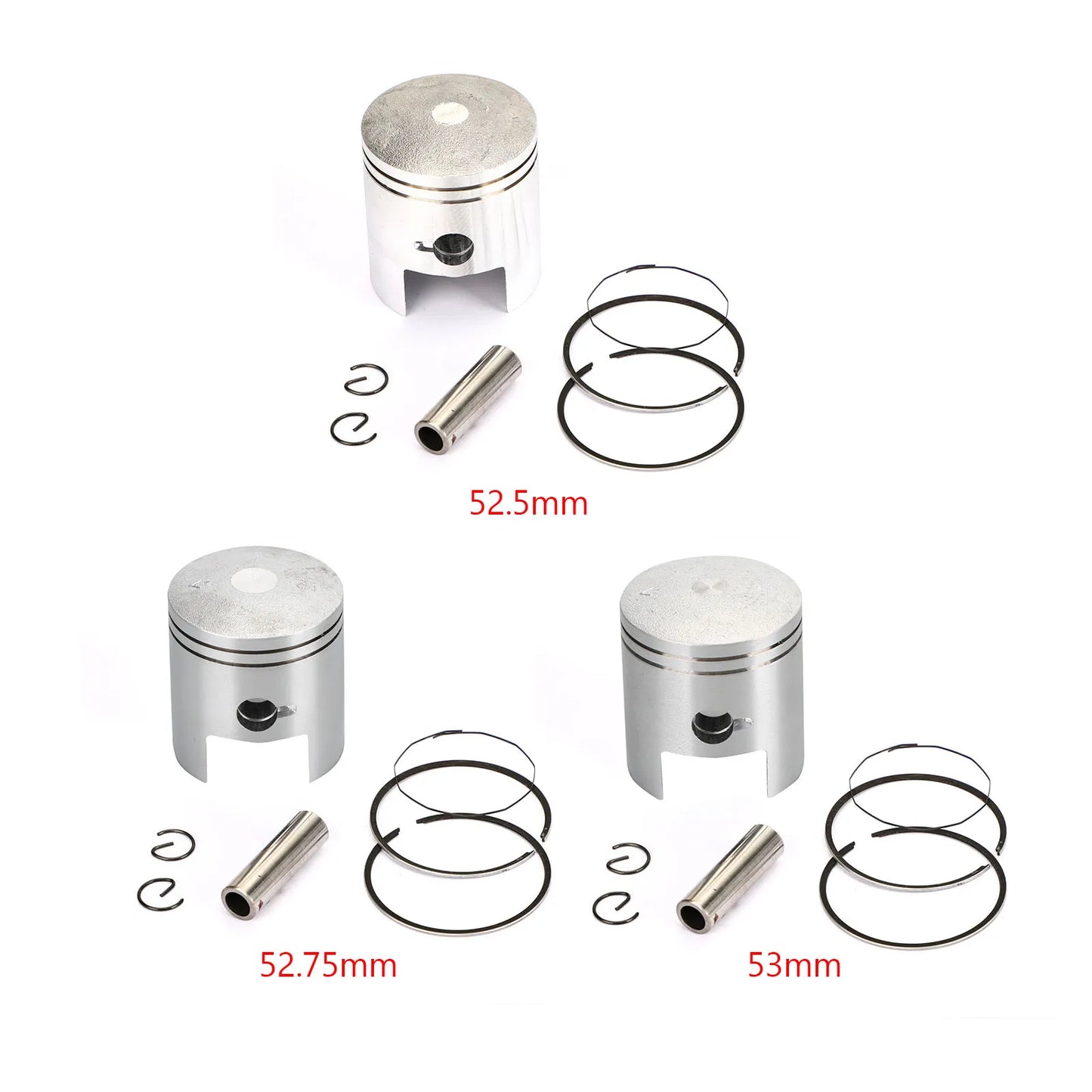 Pistão Kit Com Anéis Scooter AG 100/ Address 100 Suzuki