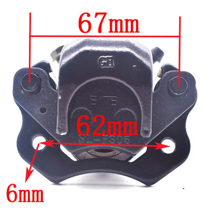 Caliper de Freio Diant./Tras. Lado Direito ou Esquerdo para Quadriciclos Atvs de 50cc a 200cc