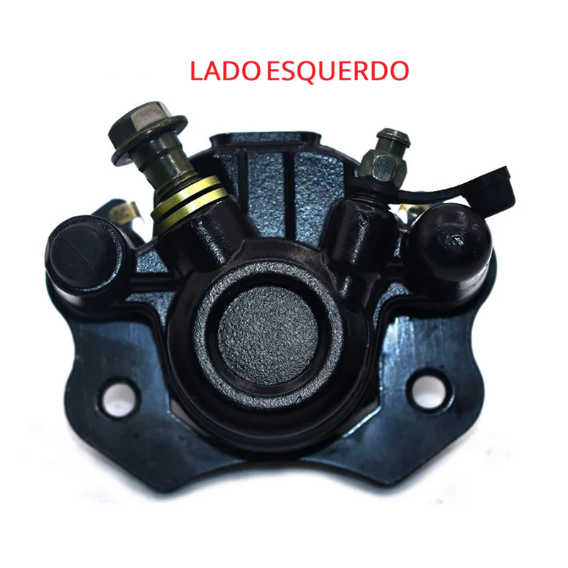 Caliper de Freio Diant./Tras. Lado Direito ou Esquerdo para Quadriciclos Atvs de 50cc a 200cc