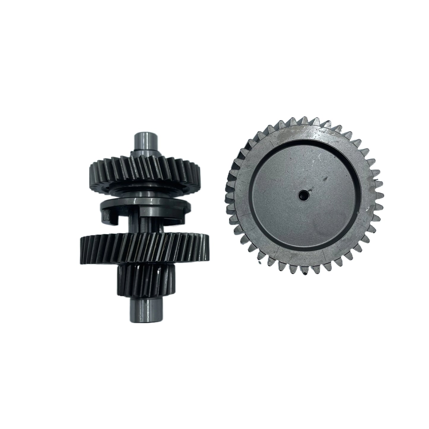 Engrenagem E Eixo Caixa Cambio (Kit) Quadriciclos Atvs Braves 200 Bull