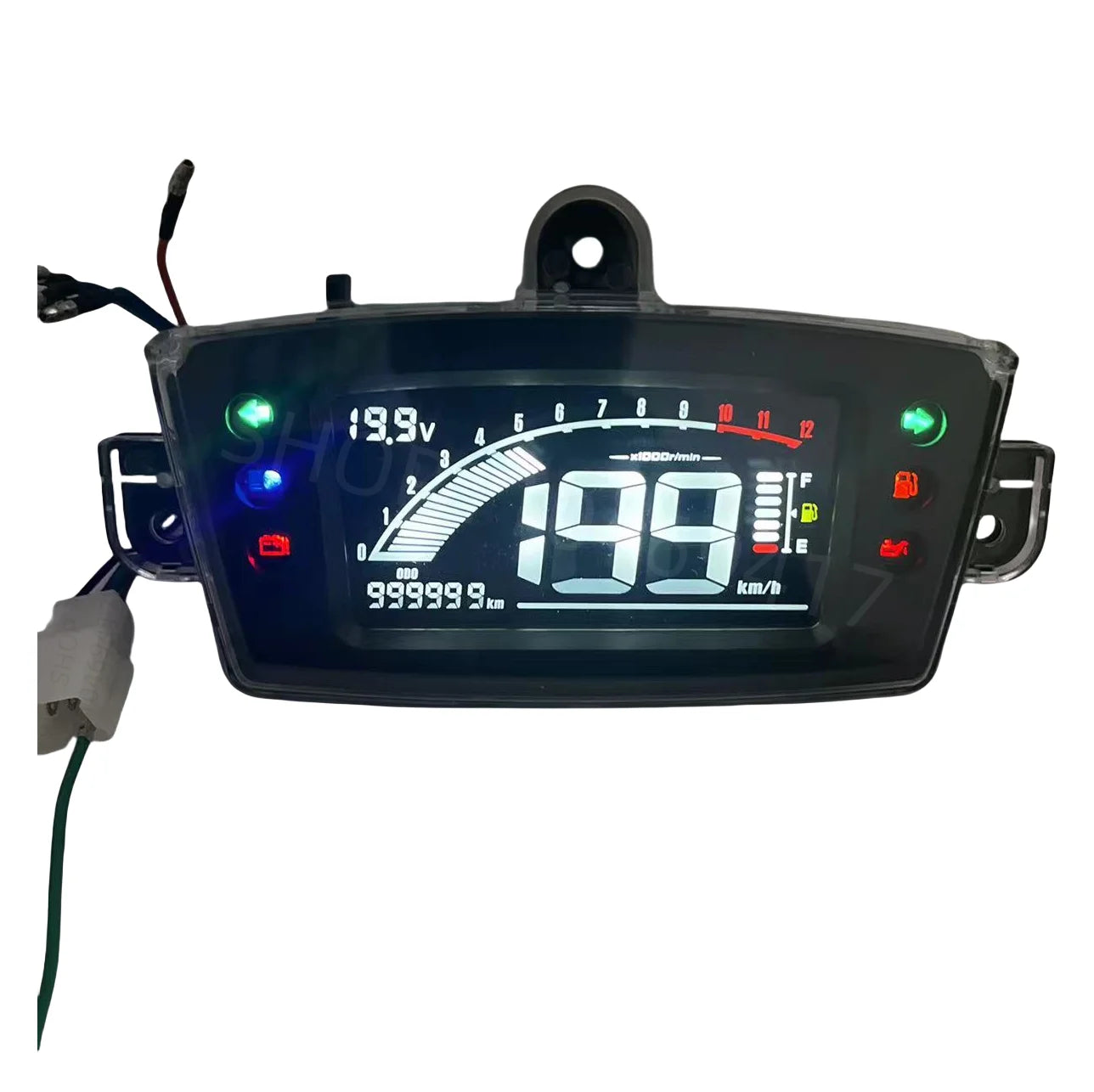 Painel Digital Scooters 2T Jog 50/ Axis 90 Yamaha/ AG50/ AG100/ AD50/ AD100 Suzuki