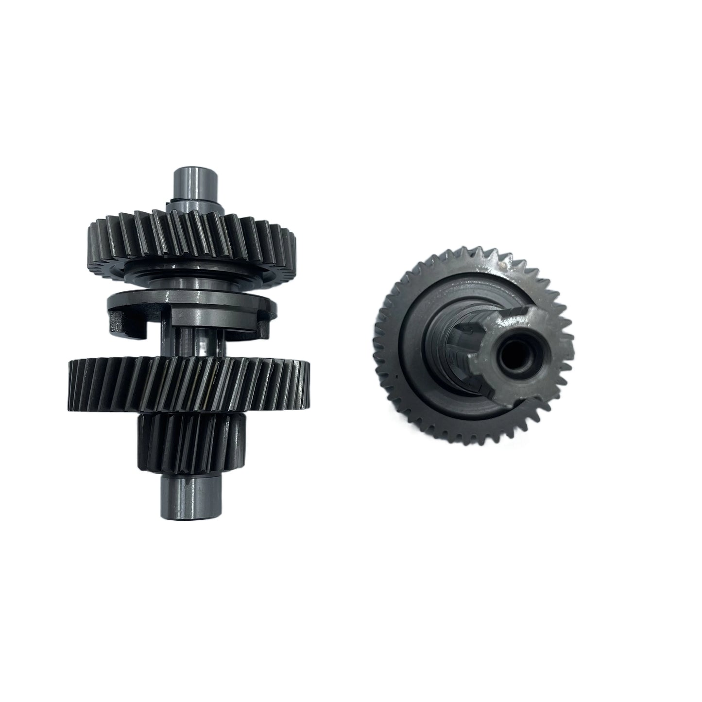Engrenagem E Eixo Caixa Cambio (Kit) Quadriciclos Atvs Braves 200 Bull