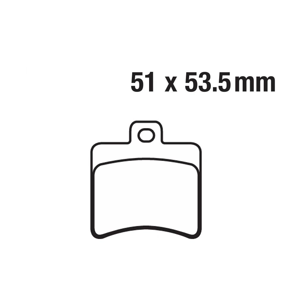 Pastilha De Freio Scooter Colt 50 Allan Motors