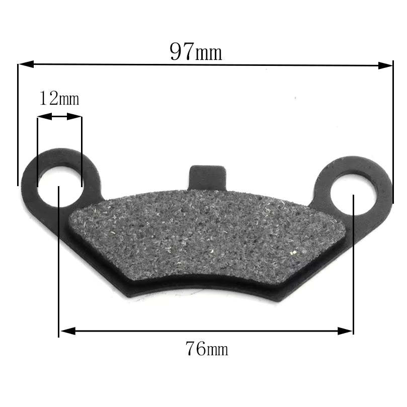 Pastilha de Freio (02 Pares) Quadriciclos Atvs Farmer 200 MXF