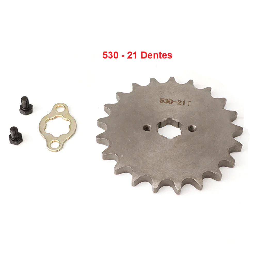 Pinhão de Transmissão 530 Quadriciclos Atvs Shineray/ MXF/ Bull/ Traxx/