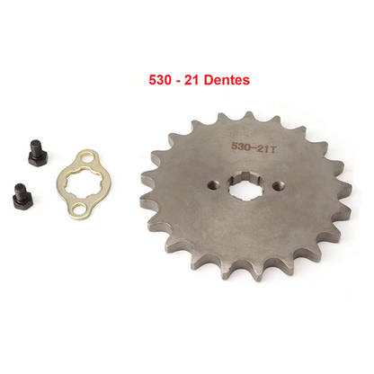 Pinhão de Transmissão 530 Quadriciclos Atvs Shineray/ MXF/ Bull/ Traxx/