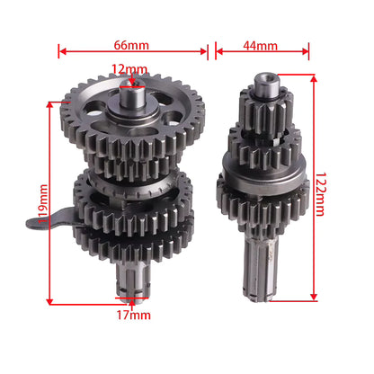 Caixa de Cambio Completa Quadriciclos Atvs Brave 125 MXF