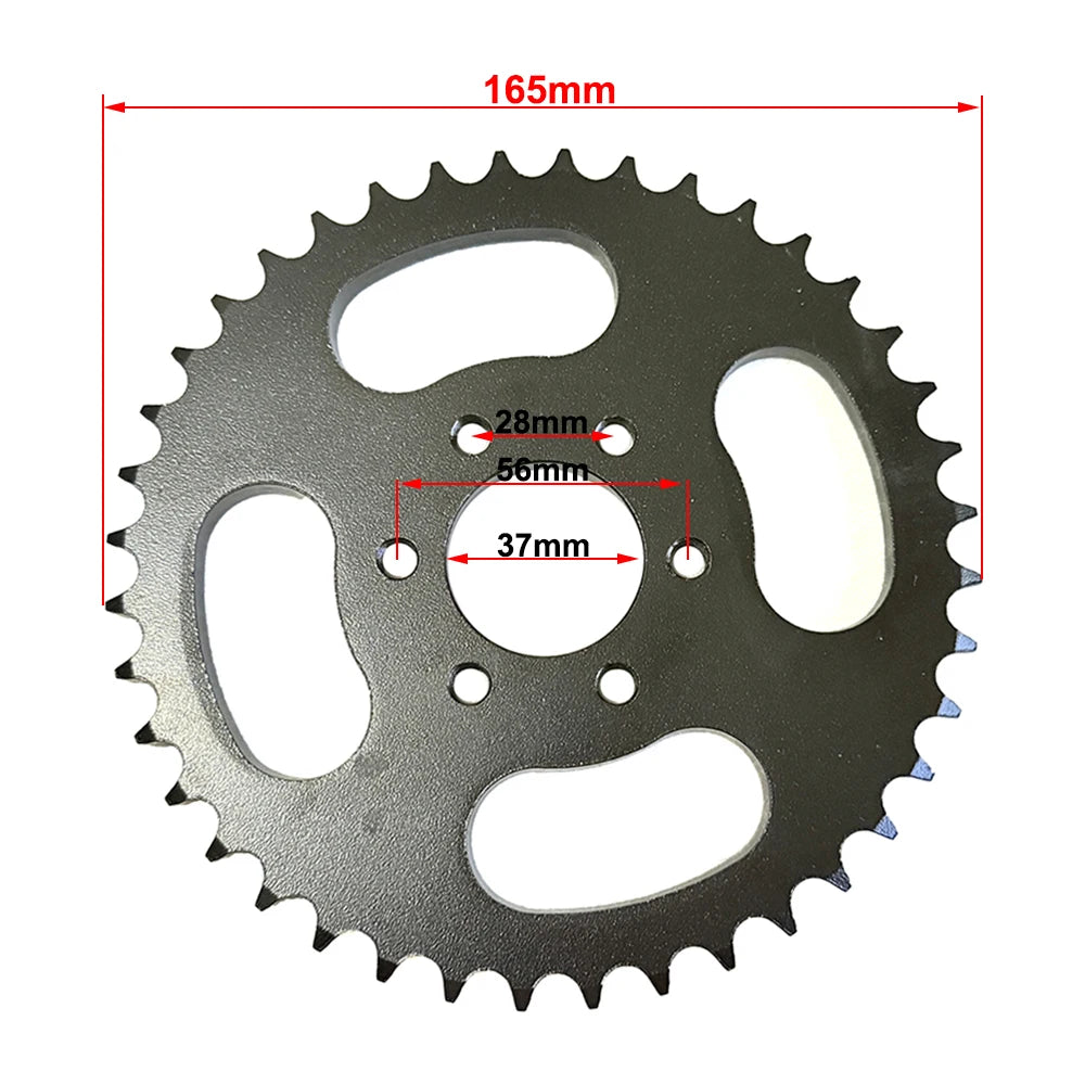 Coroa de Transmissão 40D-428 para Quadriciclos Atvs de 150/200/250cc