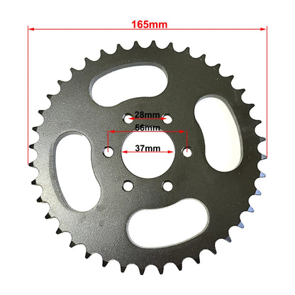 Coroa de Transmissão 40D-428 para Quadriciclos Atvs de 150/200/250cc
