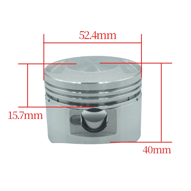 Pistão 52.4mm/ Pino 14mm Quadriciclos Atvs 125 Lifan